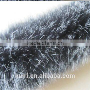 Wholesale Price Rea Fur Trim For Shoes / Rex Rabbit Fur Trimming For Garment photo-4