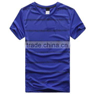 Summer Design Mens Custom Color Short Sleeve Basic T-shirt Polyester Wholesale photo-2