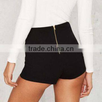 EY0580P Custom Fashion Design Your Own High Waisted Shorts Women photo-3