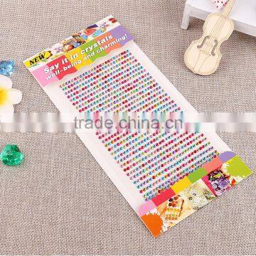 Multicolor Handmade Sticker Creative Mobile Phone Sticker Acrylic Stickers Hand Sticker for Children DIY Stickers photo-4