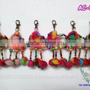 Key Chains Accessories Hill Tribe Handmade