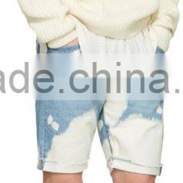 Wholesale Casual Cheap Summer Short Pants Straight Ripped Mens Denim Shorts photo-3