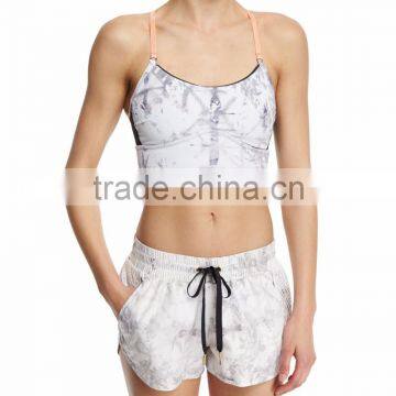 Top Quality All Over Printed Wholesale Running Wear Sublimation Compressed Fitness Factory photo-2