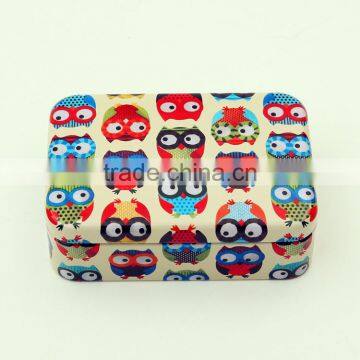 R1837H Manufacturer Square Tin Box Metal Storage Box Wholesale Gum Tin Box photo-3