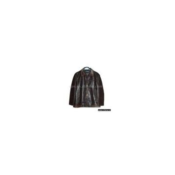 Sell Fashion Brown Men's Leather Jacket