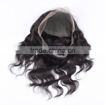 Hair Extension 7a New Arrived Body Wave Human Hair Ear To Ear 360 Lace Frontal Closure photo-4