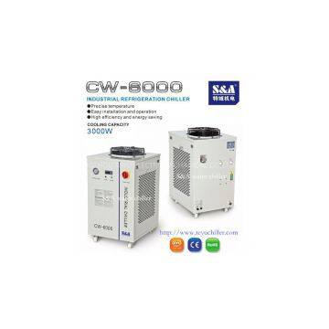 Industrial chiller CW-6000 for cooling CNC router