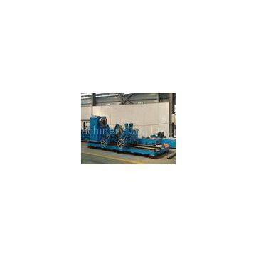 Manual Big CNC Steel Pipe Intersecting Line Cutting Machine With Flame / Plasma Torch