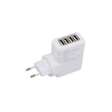 four port usb charger 4 Ports USB Charger EU Plug