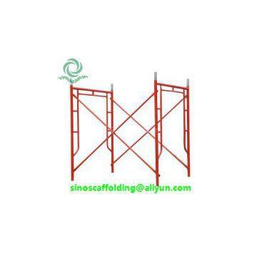 Factory Supplying Construction Material Walk thru Steel h Frame Scaffolding