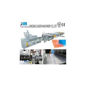 pc/polycarbonate hollow sheet production line