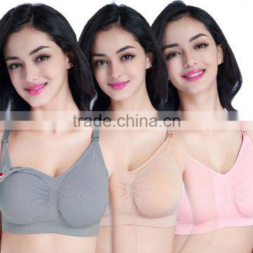 Drop Shipping New Breastfeeding cotton Maternity Nursing Bra sleep bras for nursing pregnant women