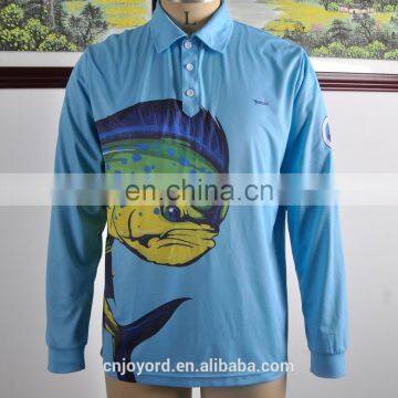 Fashion Custom Sublimation New Design Tournament Fishing Jerseys