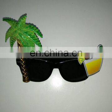 wholesale funny party glasses with Beard and tree