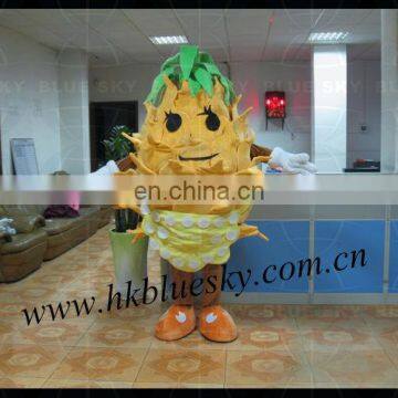 2013 advertising pineapple mascot costume,pineapple costume