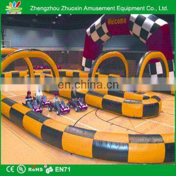 Interactive Game Inflatable Human inflatable rc track rally games