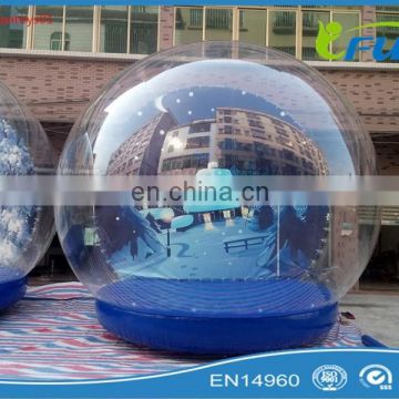 christmas snow globe inflatable / inflatable snow globe / snow globe