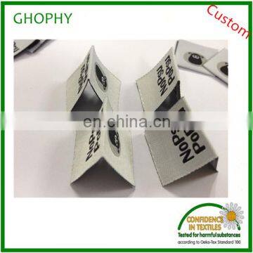 Satin Ribbon Clothing Wash Care Label photo-5