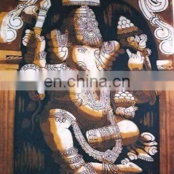 Batik Printed INDIAN GODS PRINTED WALL HANGINGS photo-5