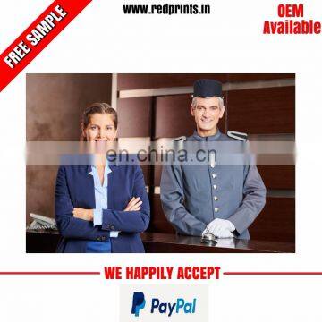 2017 hot sale fashion housekeeping uniforms