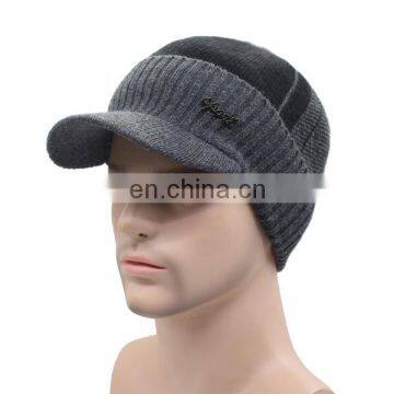 Winter Hats scarf cap Skullies Beanies Hat Winter Beanies neck warmer set For Men