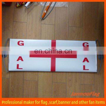 handheld roller cheering banner