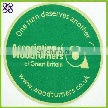 Self adhesive woven patch for clothing