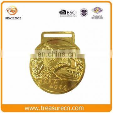 Custom Gold Sports Design Shape Cheap Finisher Metal Medals