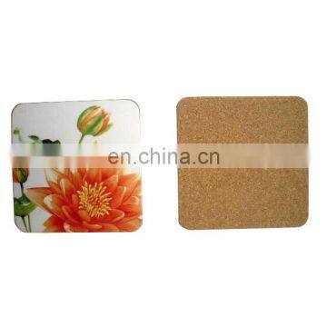 flower printed square coasters and placemats design your own