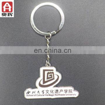 Custom size adjustable metal keychain