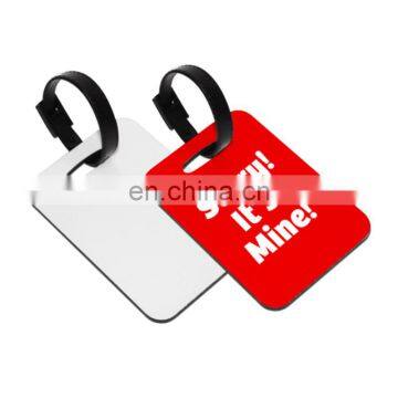 High Quality Sublimation MDF Luggage Tag Card