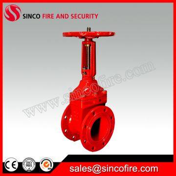 Rising stem gate valve