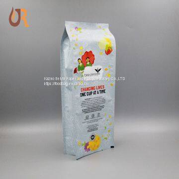 Custom Printing Side Gusset Laminated Aluminum Foil Mylar Bag Pouch