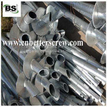 Hot Dipped Galvanized Round Helical Piles