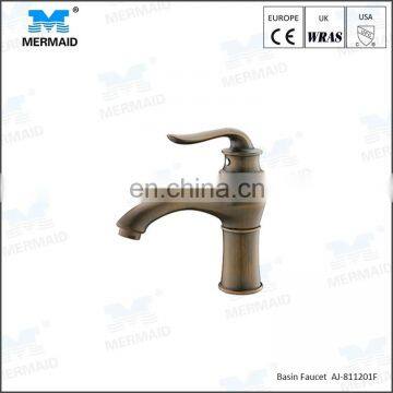 High-end bathroom wash basin faucet vintage bronze toilet mixer tap