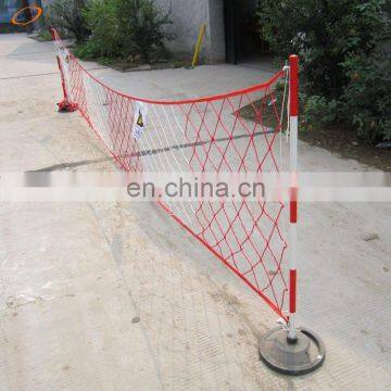 Hot sale orange plastic construction warning barrier safety fence