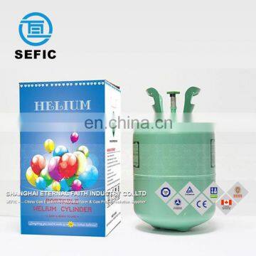 46-Coloful Helium Tank Balloons for sale Disposable Helium Gas Cylinders