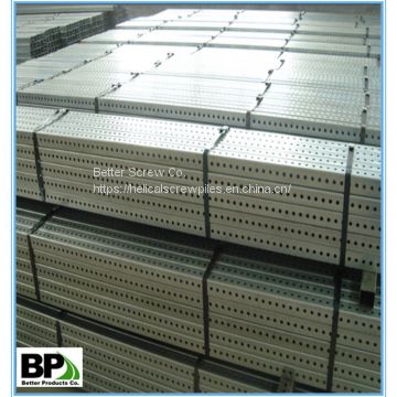 Galvanized steel adjustable square tube