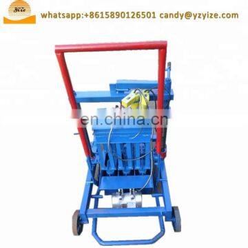 Manual Mini Concrete Hollow Block Moulding Machine Price in India photo-3