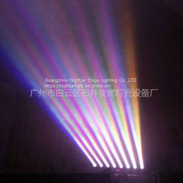 8*10W LED Moving Head Beam Light Stage Lighting DJ Party Disco Wedding Lighting photo-4