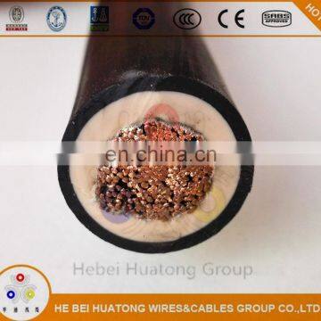 UL2860 Listed Gauge 8AWG-1111.1KCMIL stranded tin coated annealed copper wires flexible DLO cable