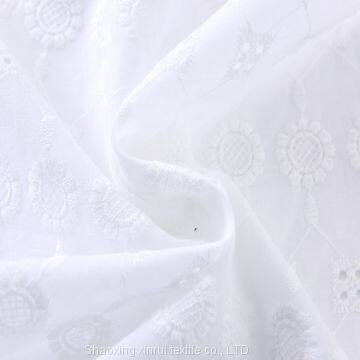 bridal lace embroidery swiss cotton voile embroidered fabric wholesale
