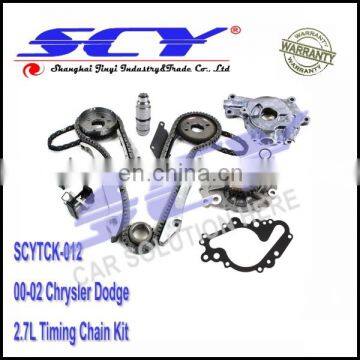 Timing Chain Water Pump Kit Fits 00-02 For Chrysler Dodge 2.7L V6 DOHC 24v 00-02 Chrysler Dodge 2.7L Timing Chain Kit