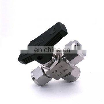 Chinese factory direct high pressure control valve hydraulic swagelok needle ball valve