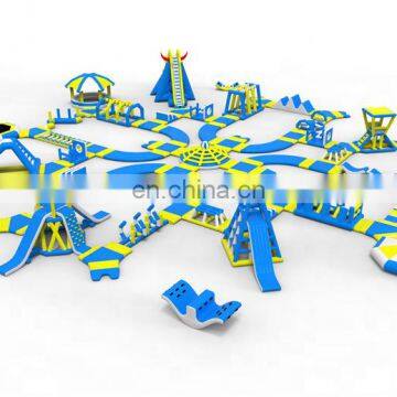 3600m2 For 200 Person Large Blast Zone Inflatable Water Park With Water Slides photo-6