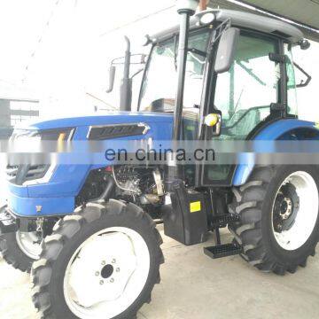 Cheap 80hp Compact Farm Tractor With Cabin for Sales photo-2