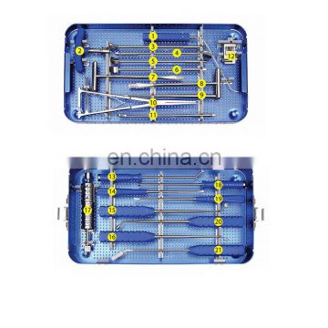 Chinese Manufacture TLIF Lumbar PEEK Cage Spine Surgery Instrument Set