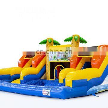 Jungle Inflatable Little Tikes Waterslide Splash Pool Slide Commercial Blow Up Water Slides For Backyard photo-2