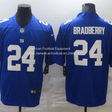 New York Giants #24 Bradberry Blue Jersey