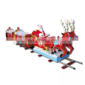 Attractions Amusement Park Rides Christmas Kids Track Train Rides